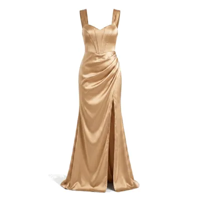Vestido de Gala con Abertura