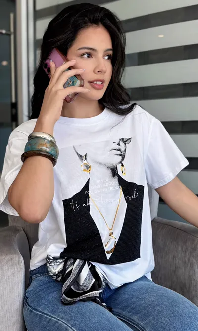 Camiseta Estampado Arte