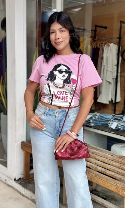 Camiseta Estampado Copa
