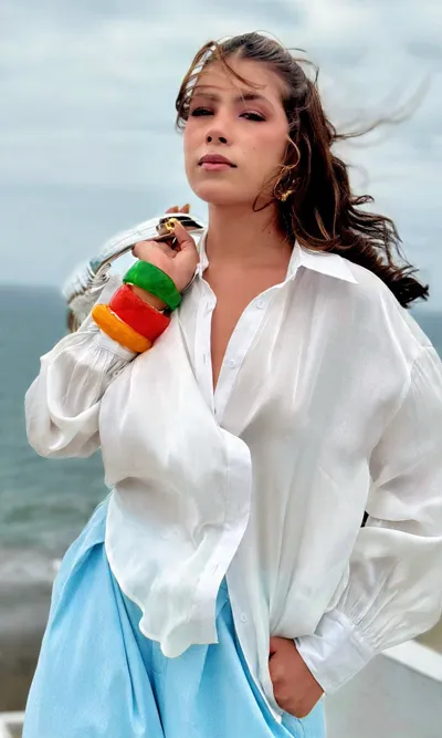 Camisa Blanca Fluida