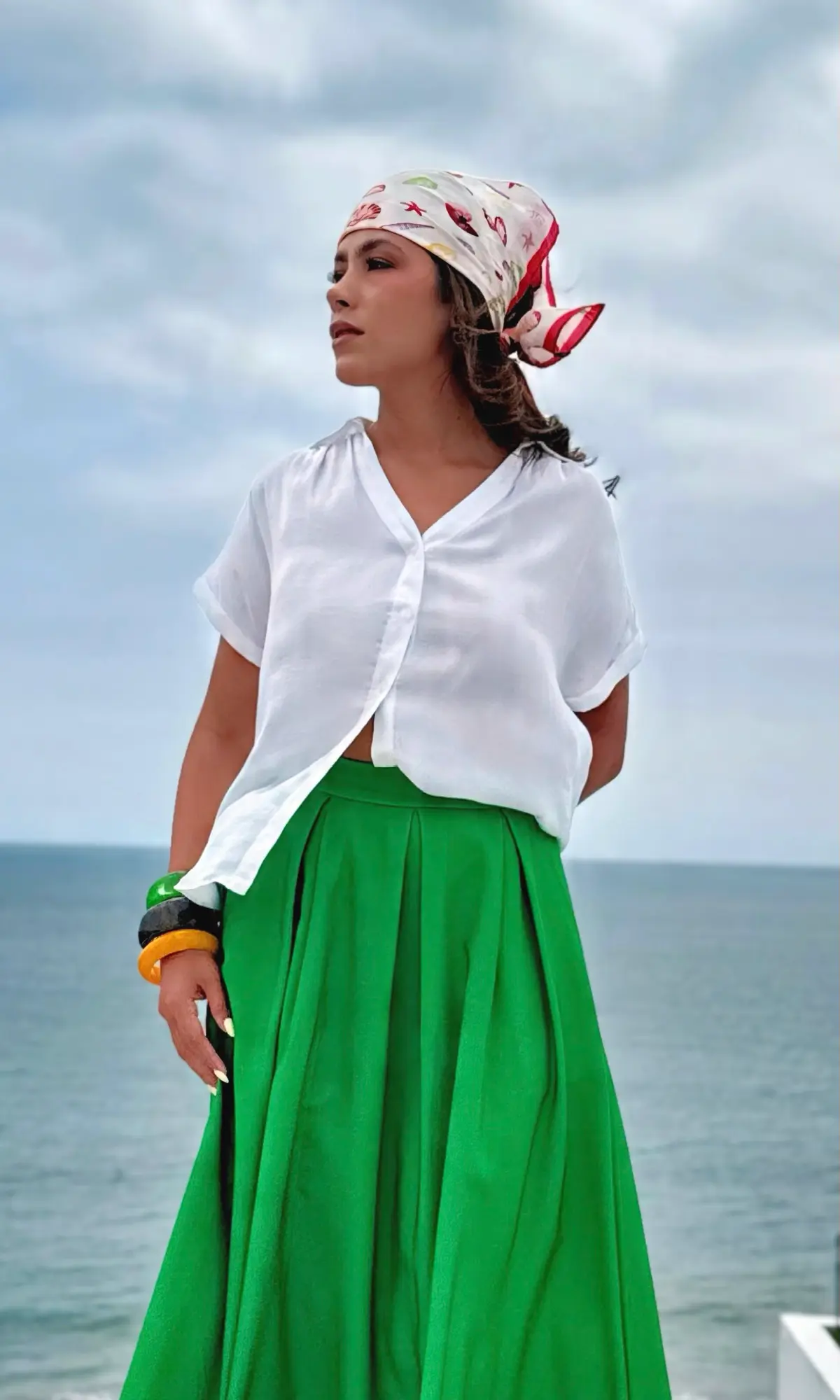 Blusa Botones Frontales
