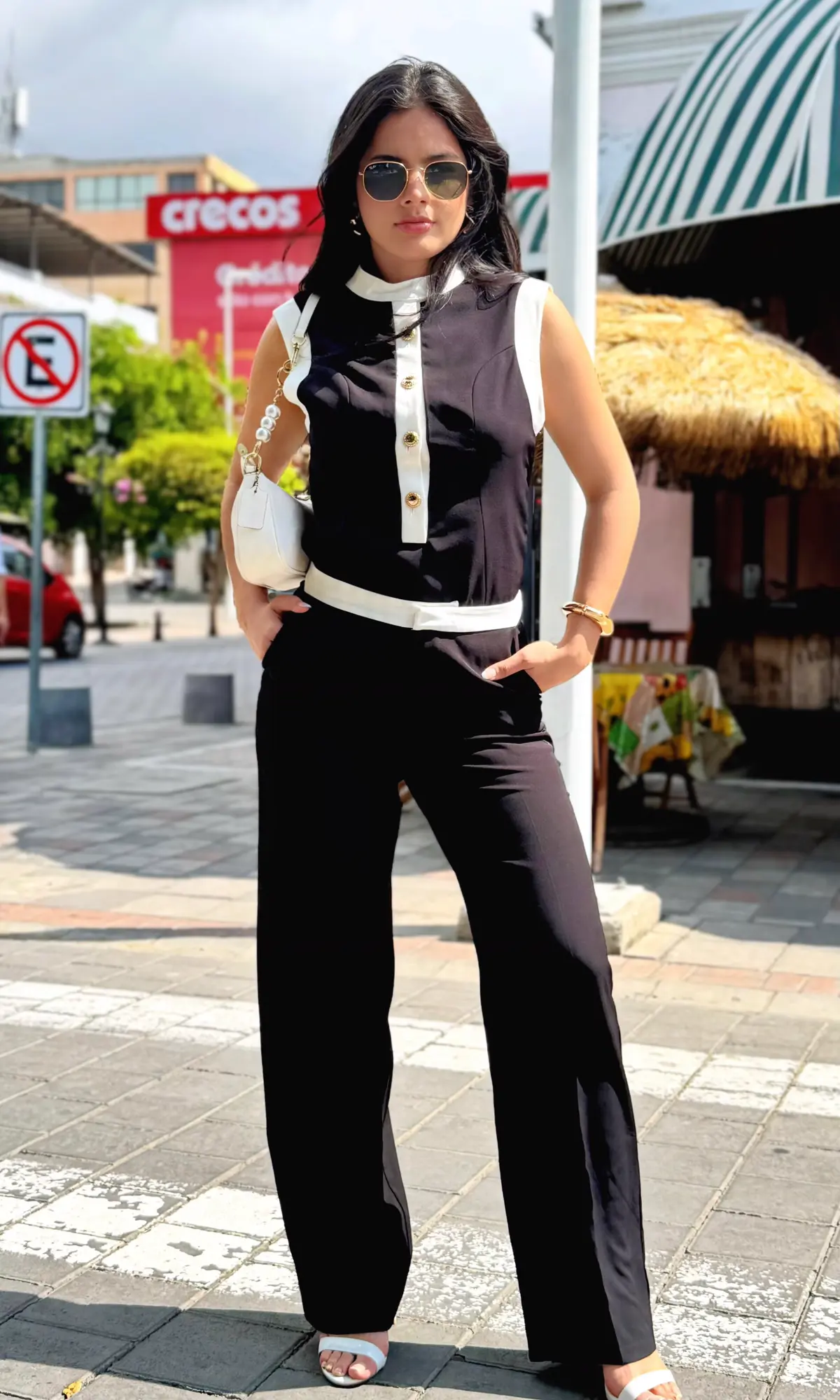 Conjunto Negro Dorado