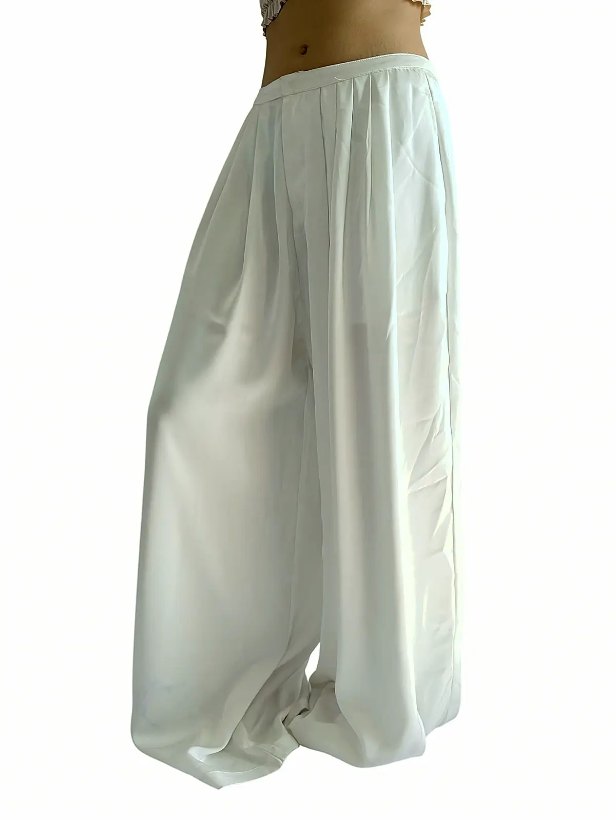 Pantalón Blanco Amplio