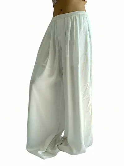 Pantalón Blanco Amplio