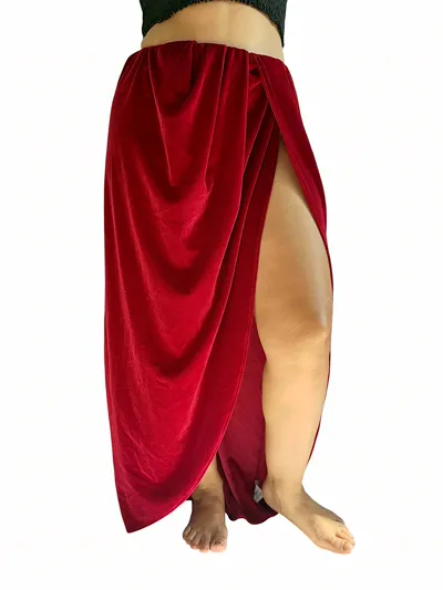 Falda Roja Cruzada