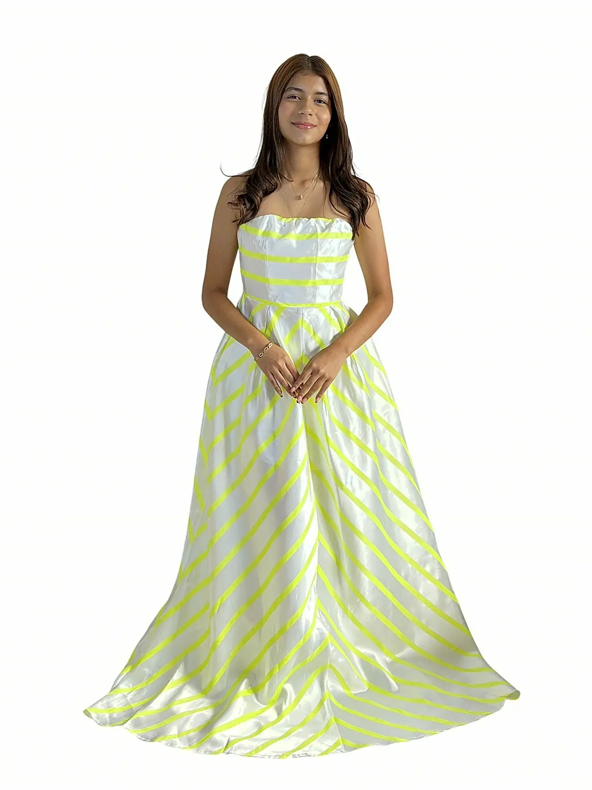 Vestido Largo Rayas