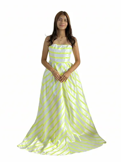 Vestido Largo Rayas