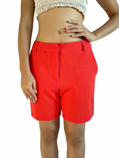 Short Rojo Sastre