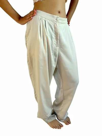 Pantalón Beige Globo
