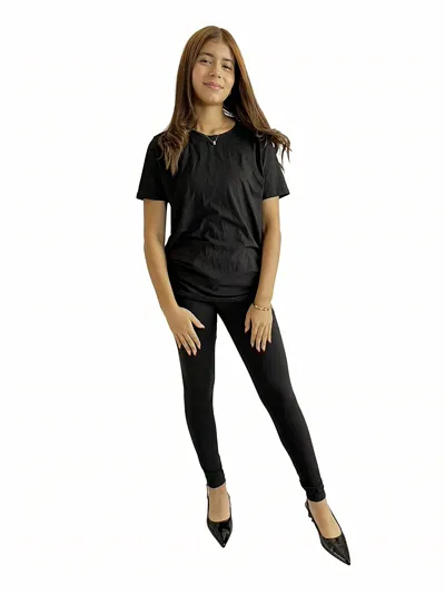 Conjunto Negro Manga Corta