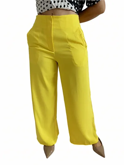 Pantalón Amarillo Ancho
