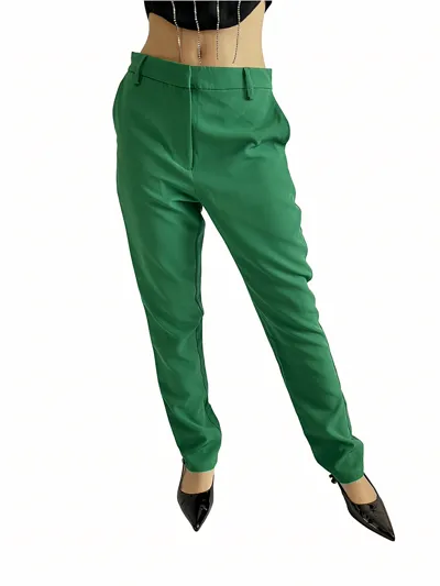 Pantalón Verde Tobillero