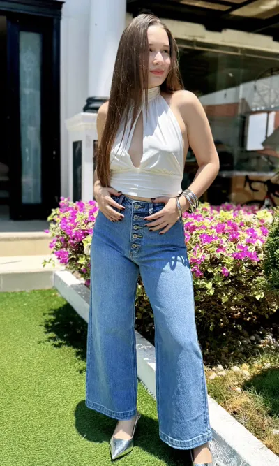 Top Halter Abertura