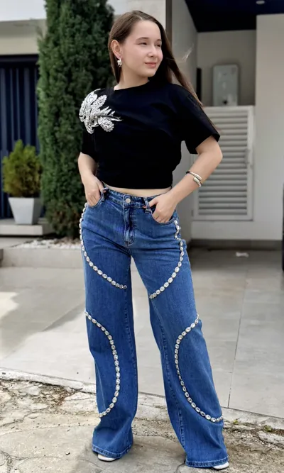 Pantalón Jean Pedrería