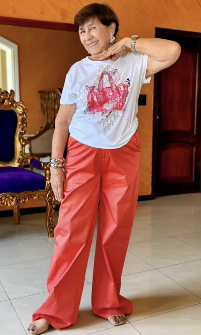 Pantalón Ancho Cintura Alta