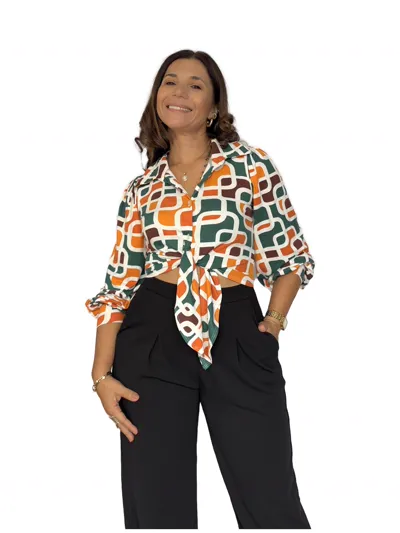 Camisa Estampada Colores