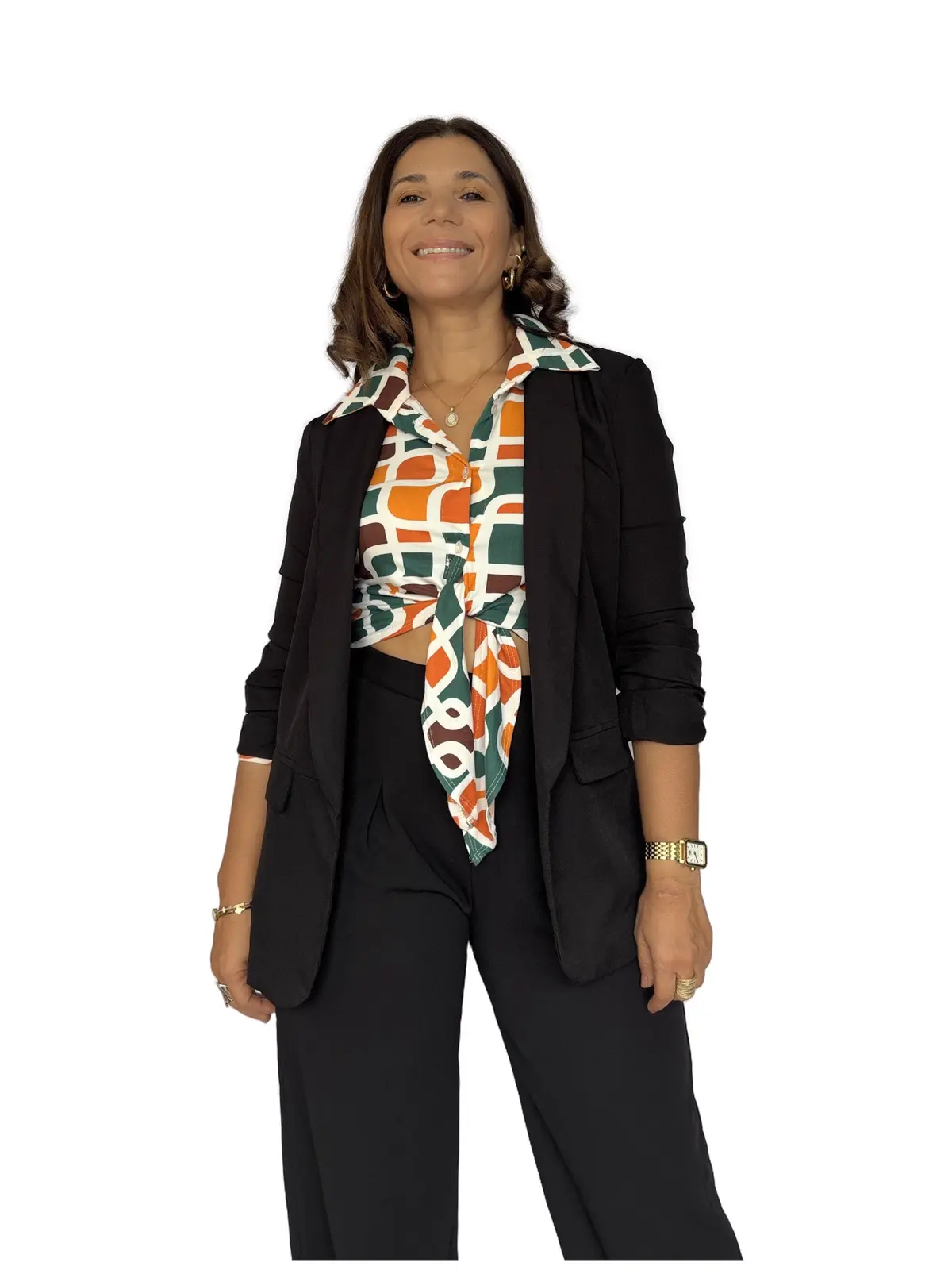 Blazer Negro Clásico