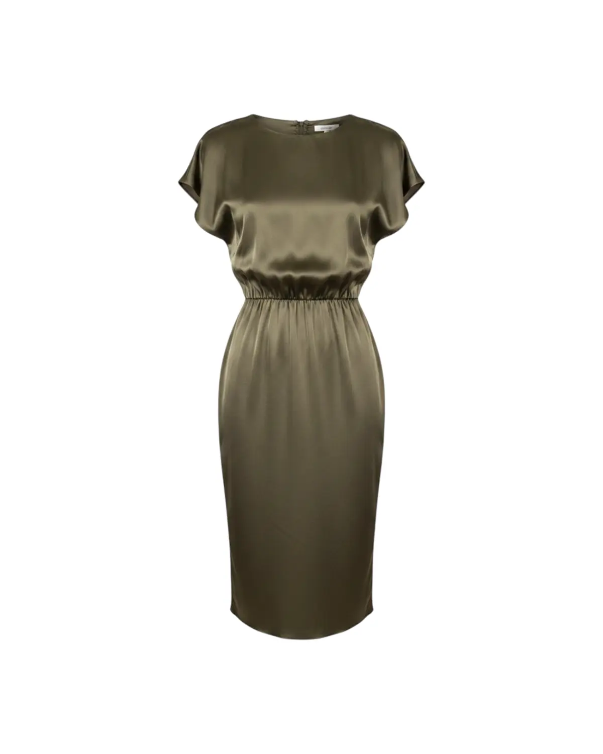 Vestido Midi Verde Oliva